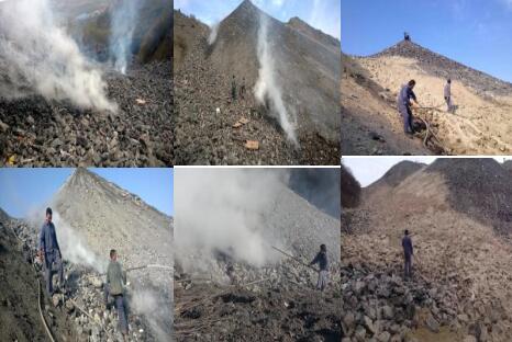 煤礦矸石山滅火技術(shù)